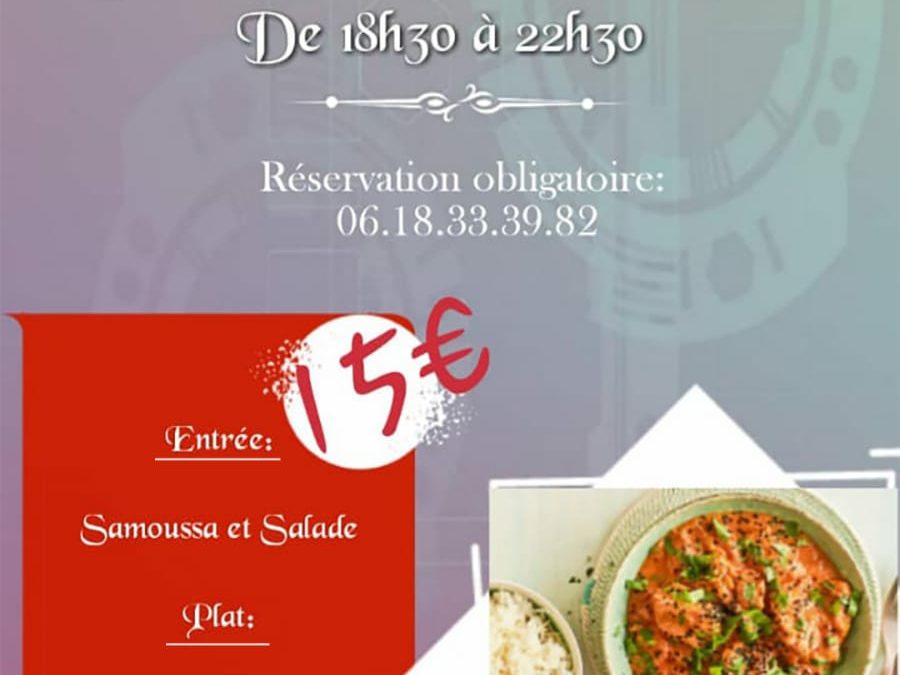 Restaurant Éphémère le 17 novembre avec Sémina Métès